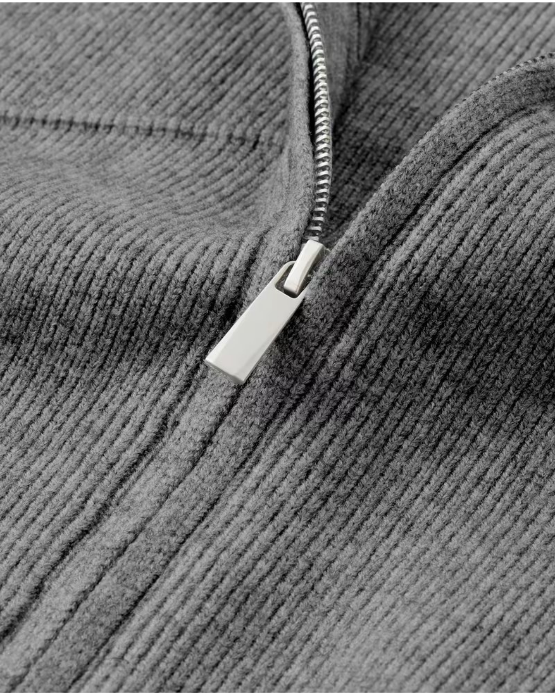 Ulf | Full Zip Knit Cardigan with Stand Collar