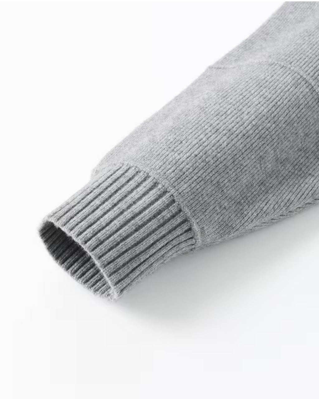 Ulf | Full Zip Knit Cardigan with Stand Collar