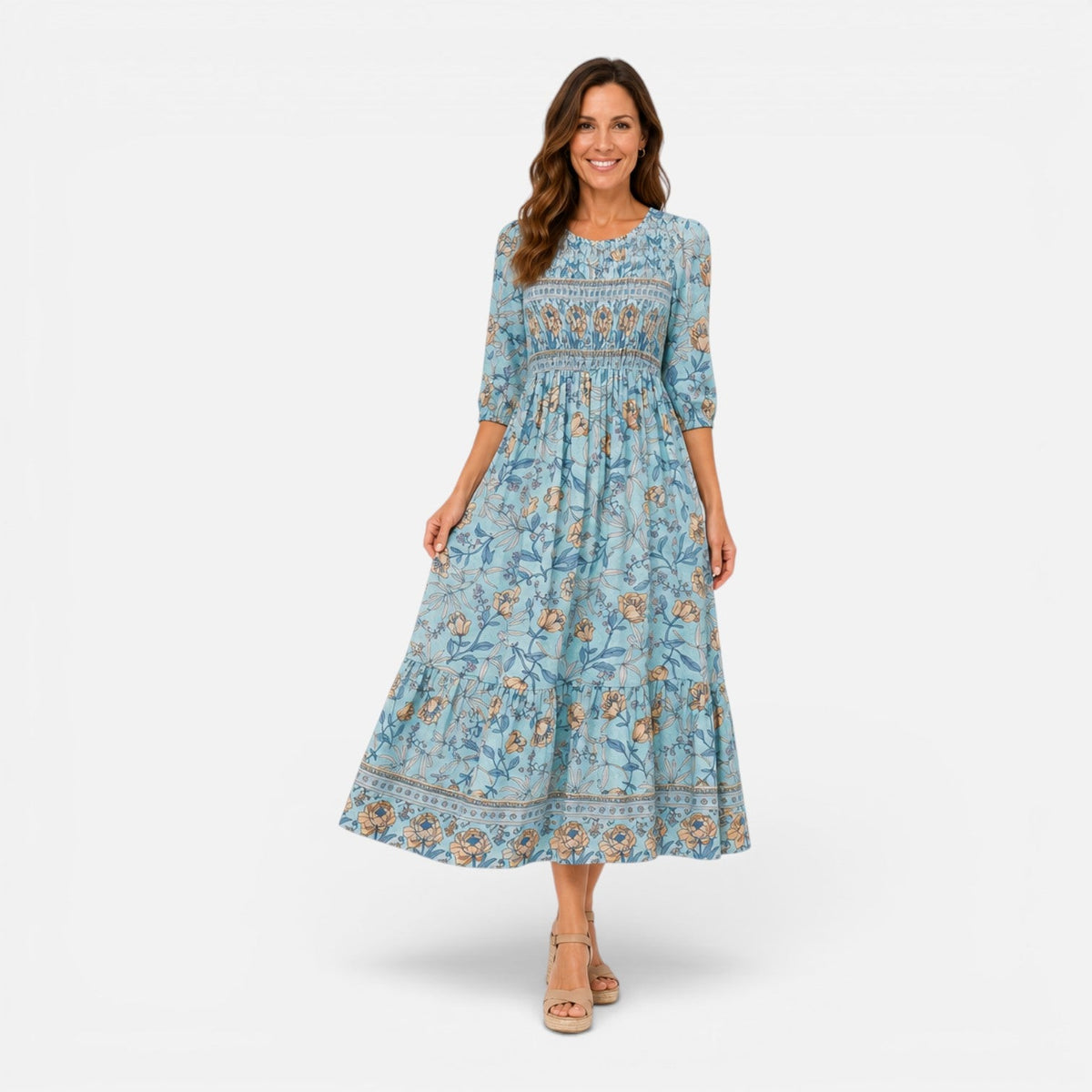 Delilah | Floral Relaxed Midi Dress