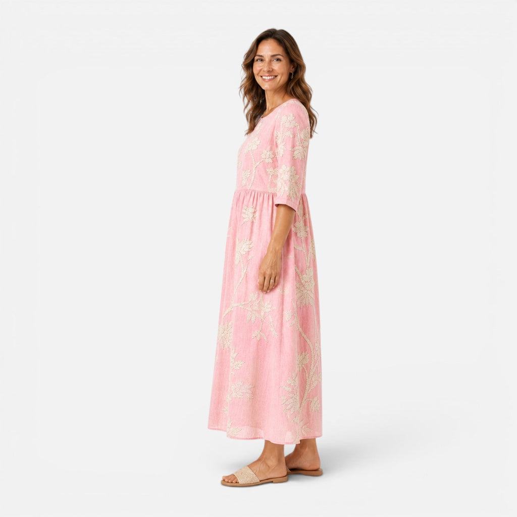 Beatrix | Lightweight Floral Midi Dress