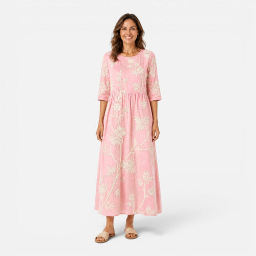 Beatrix | Lightweight Floral Midi Dress