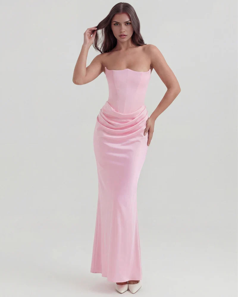 Sophia | Corset Maxi Dress