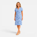 Ivy | Printed V-Neck Midi Dress