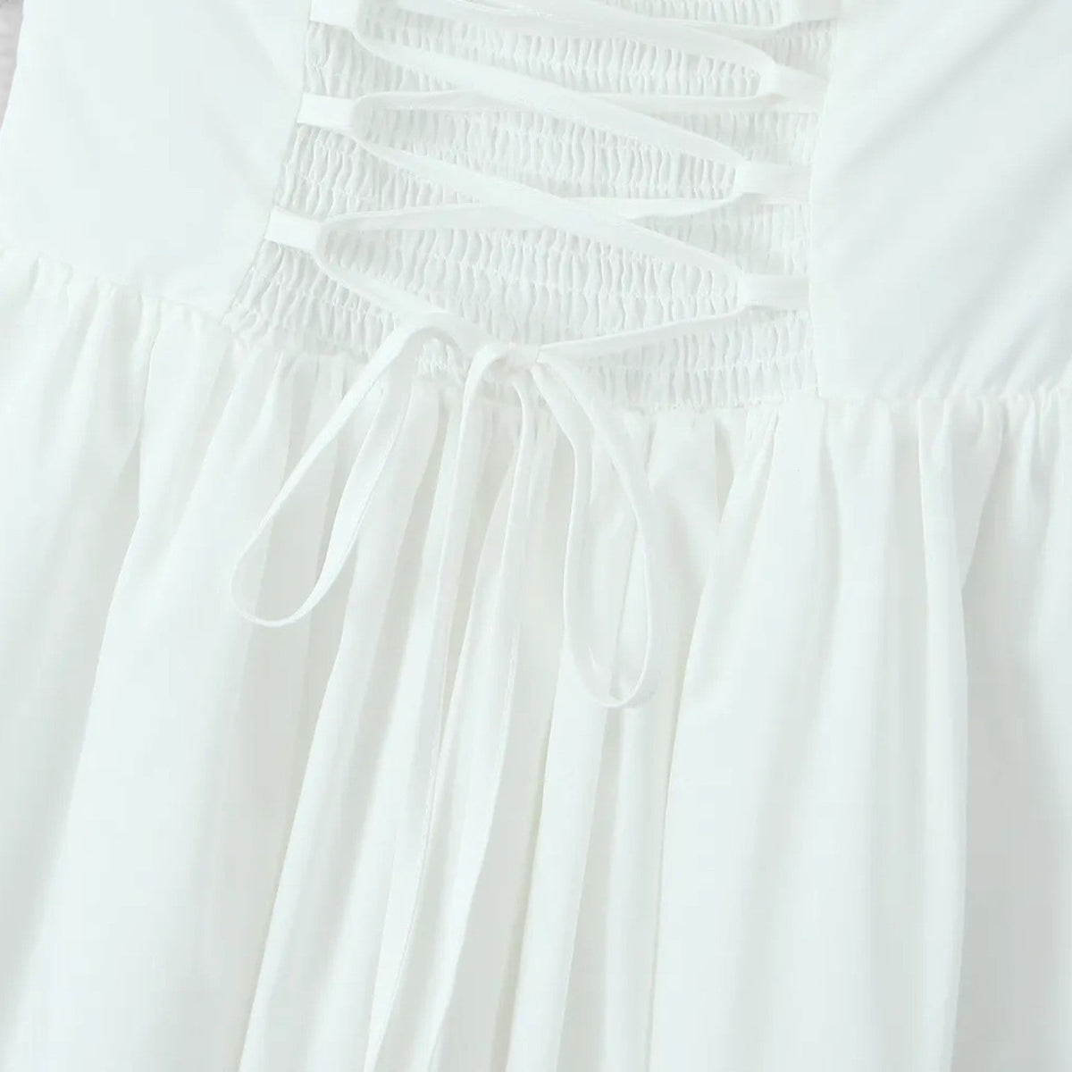 Magnolia | Backless Corset Halter Midi Dress