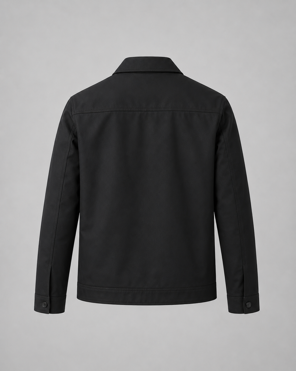 Piers | Lightweight Harrington Jacket with Check Lining
