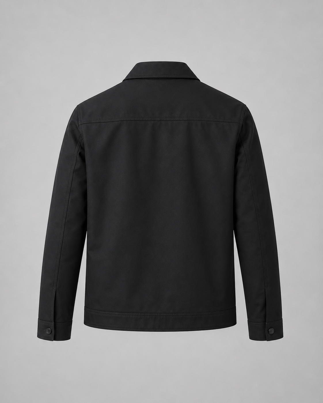 Piers | Lightweight Harrington Jacket with Check Lining