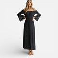 Josie | Off-Shoulder Lace Maxi Dress