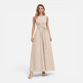 Giselle | Twist Waist Sleeveless Maxi Dress
