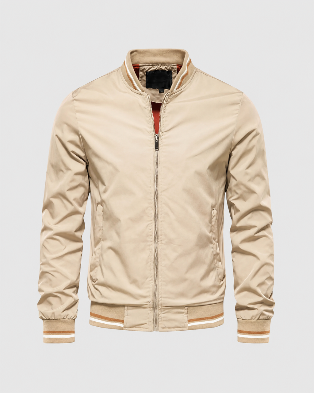 Frasier | Classic Bomber Jacket with Ribbed Trim