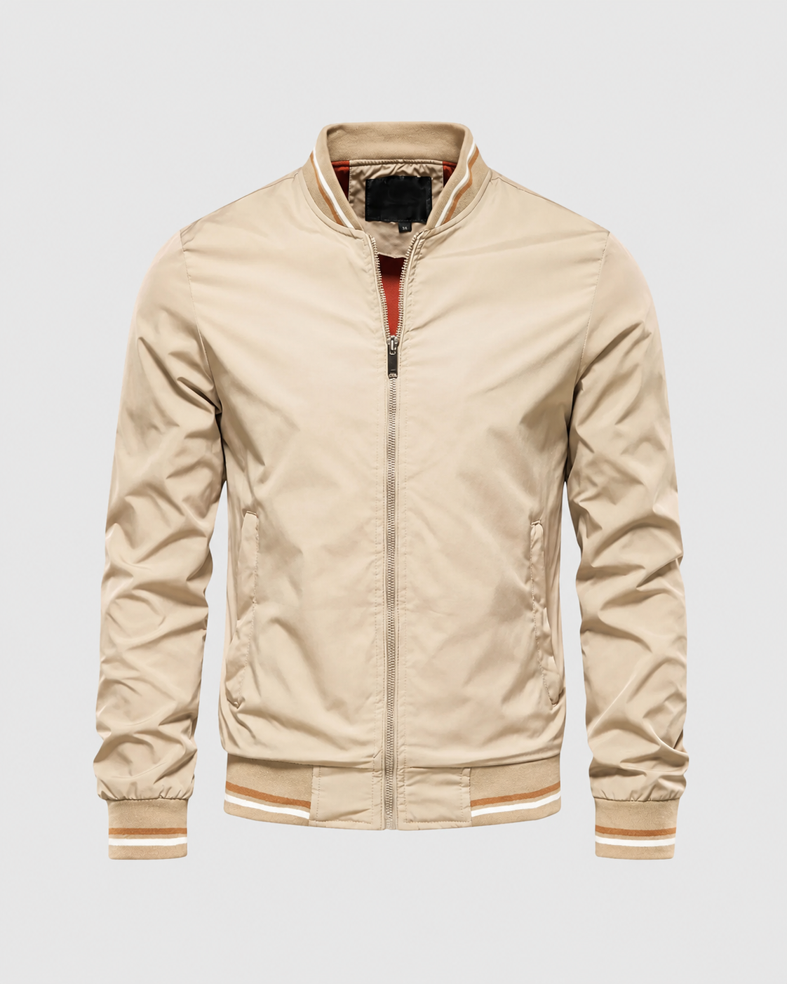Frasier | Classic Bomber Jacket with Ribbed Trim
