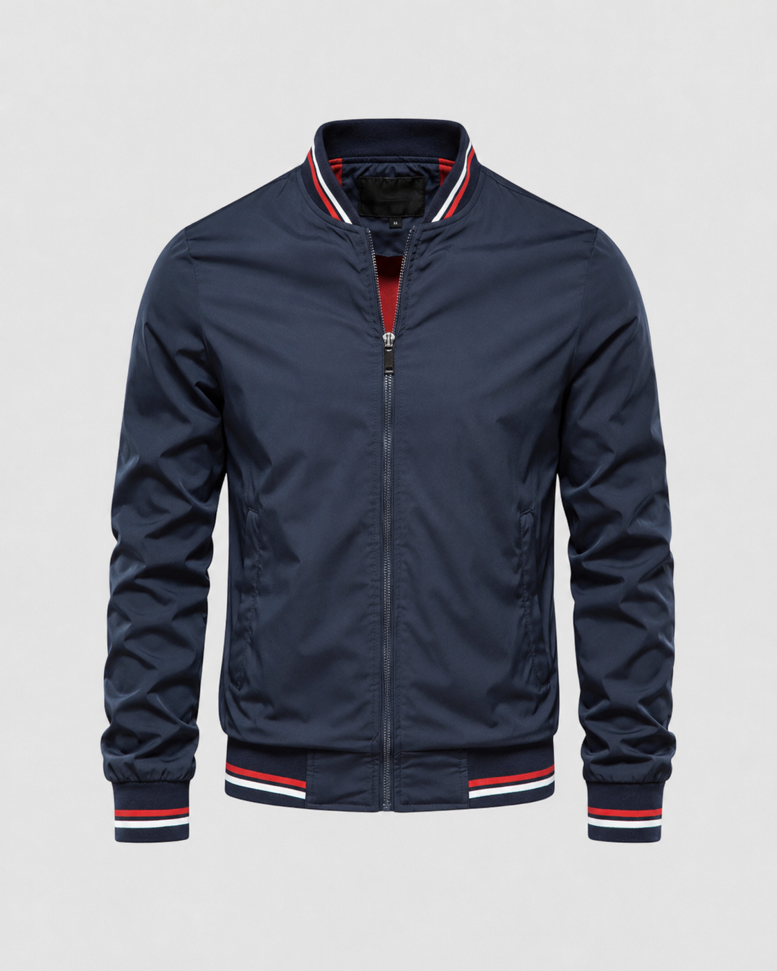 Frasier | Classic Bomber Jacket with Ribbed Trim