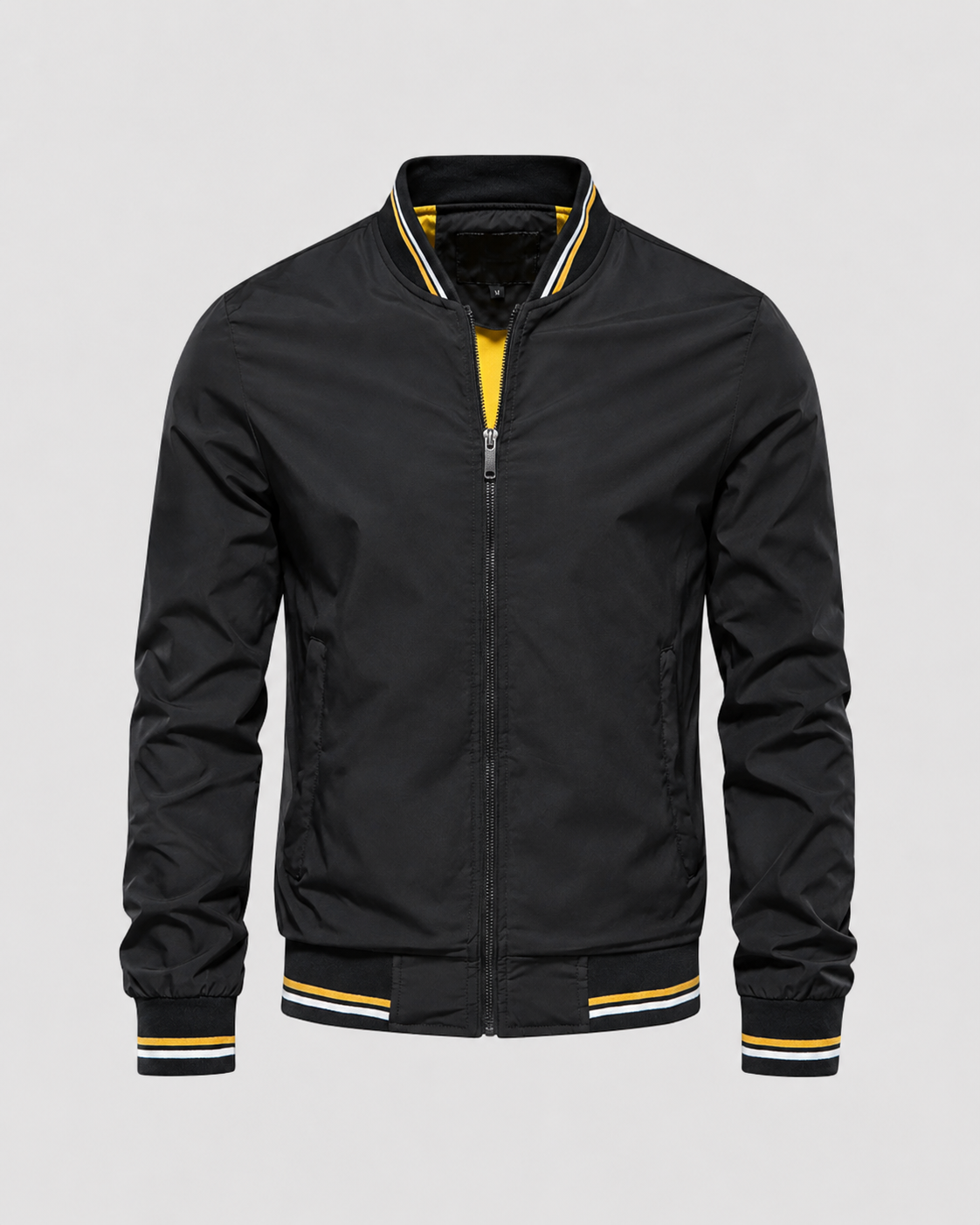 Frasier | Classic Bomber Jacket with Ribbed Trim