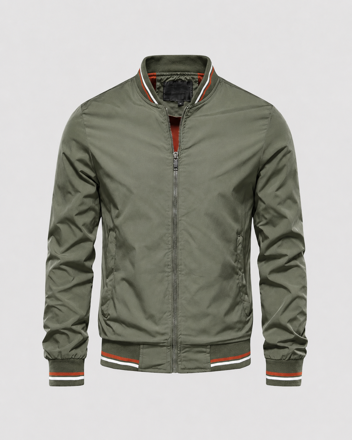 Frasier | Classic Bomber Jacket with Ribbed Trim