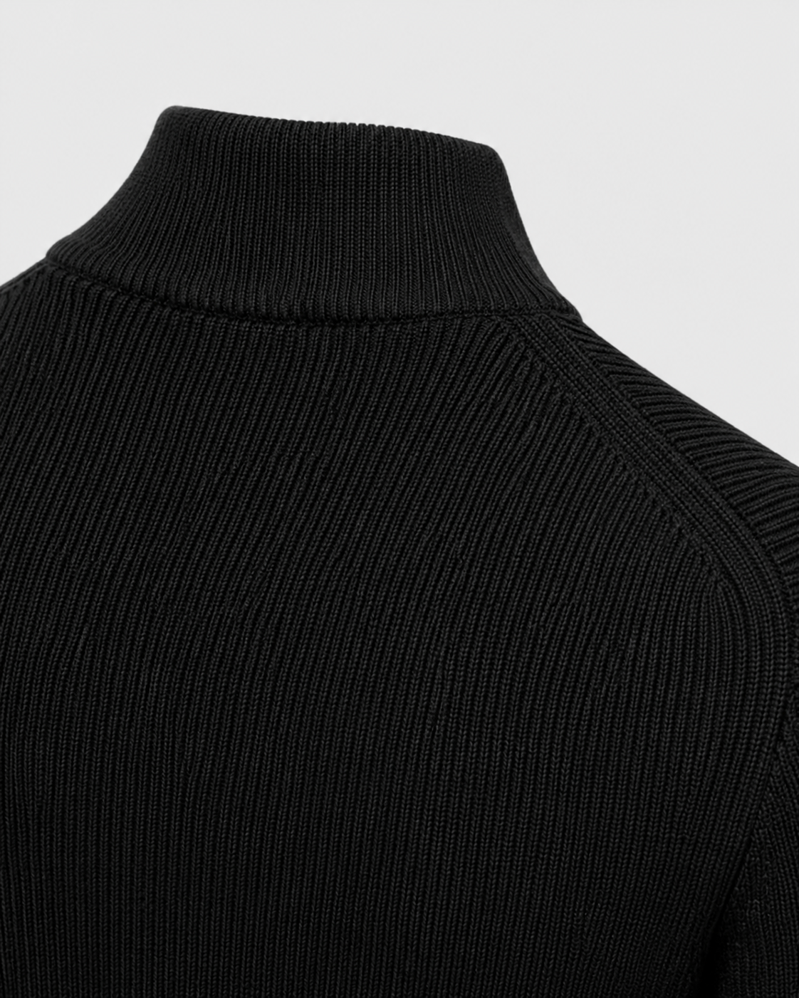 Wolfgang | Full-Zip Knit Cardigan with Stand Collar