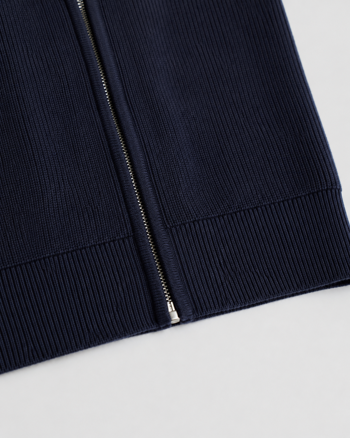 Wolfgang | Full-Zip Knit Cardigan with Stand Collar