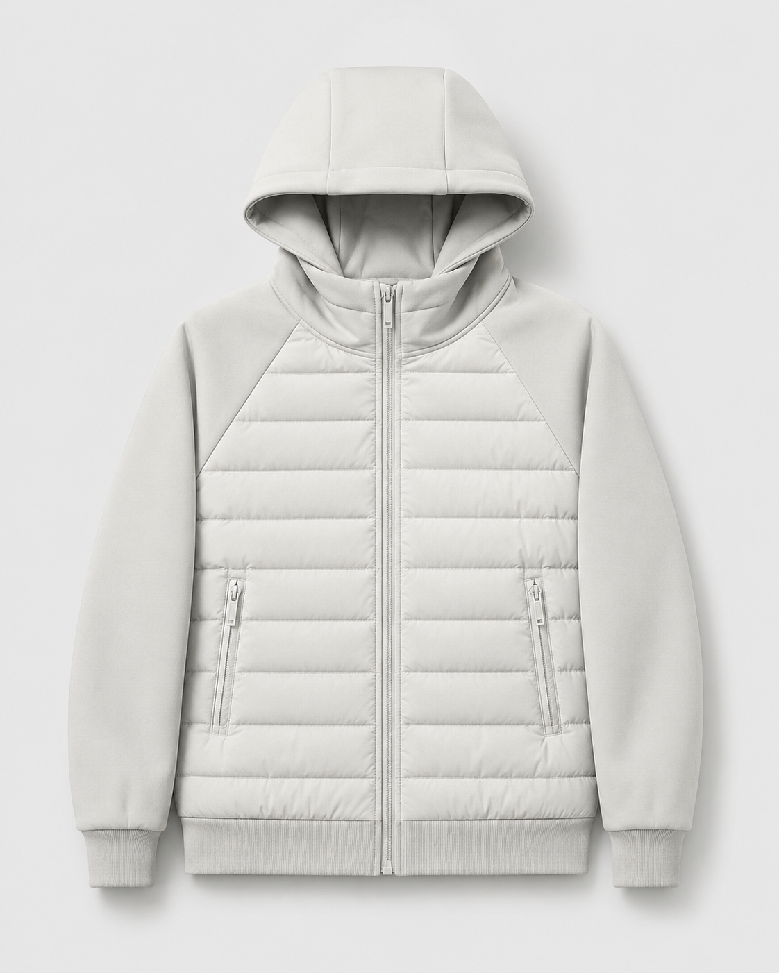 Cato | Hybrid Hooded Quilted Jacket