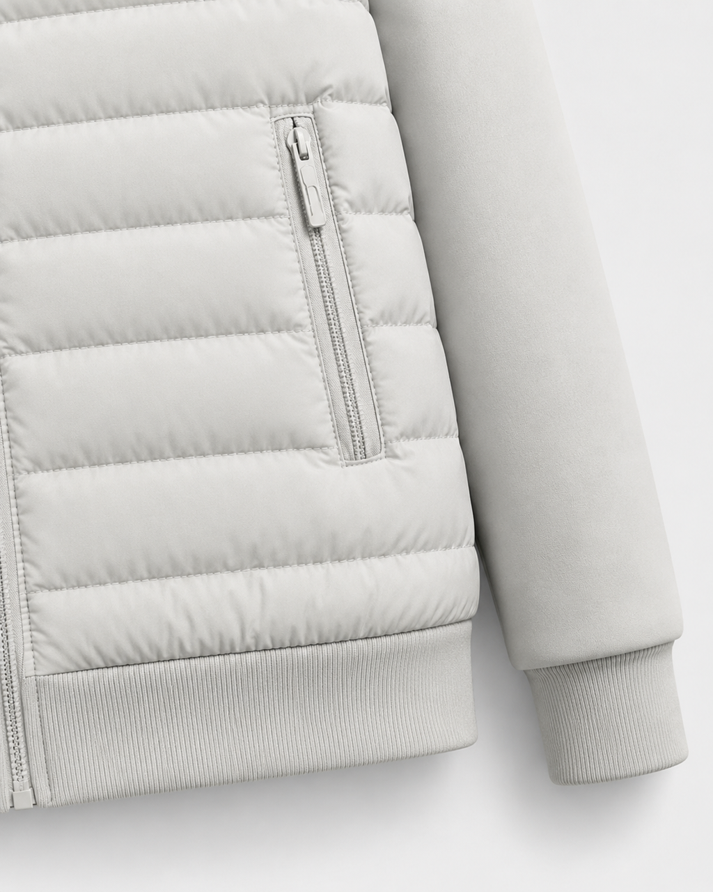 Cato | Hybrid Hooded Quilted Jacket