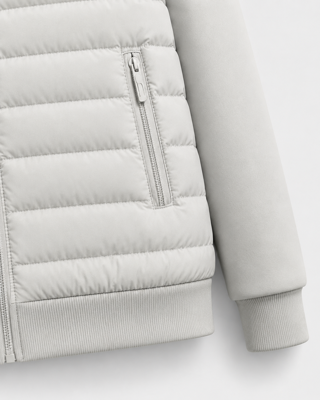 Cato | Hybrid Hooded Quilted Jacket