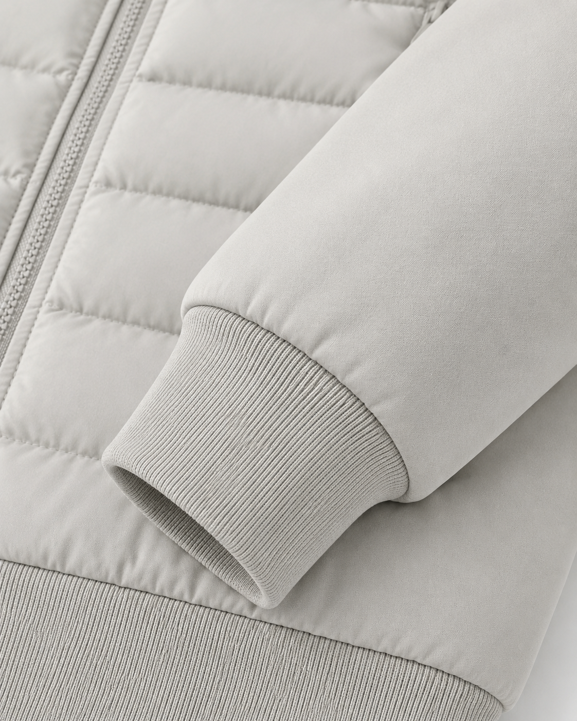 Cato | Hybrid Hooded Quilted Jacket