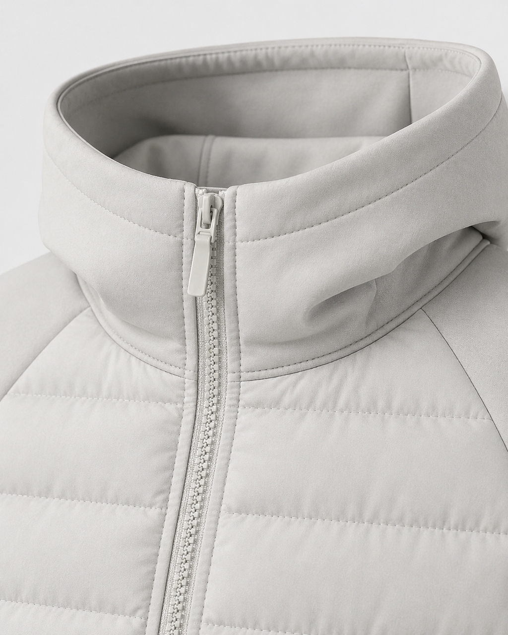 Cato | Hybrid Hooded Quilted Jacket