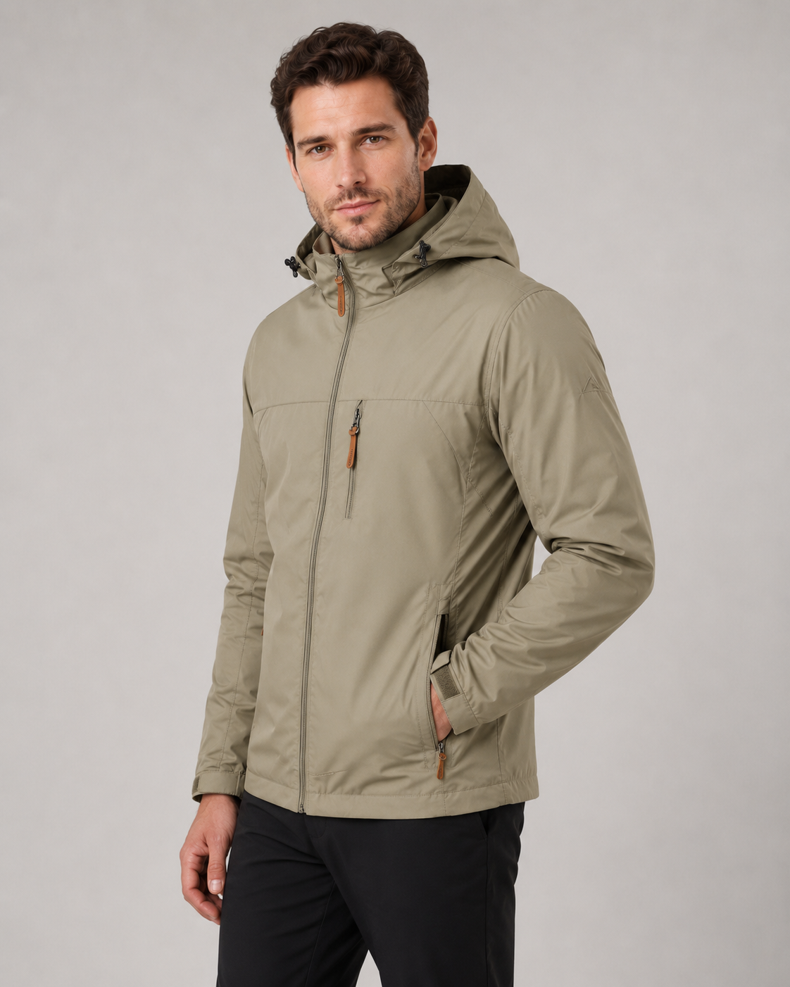 Warrick | Lightweight Hooded Windbreaker