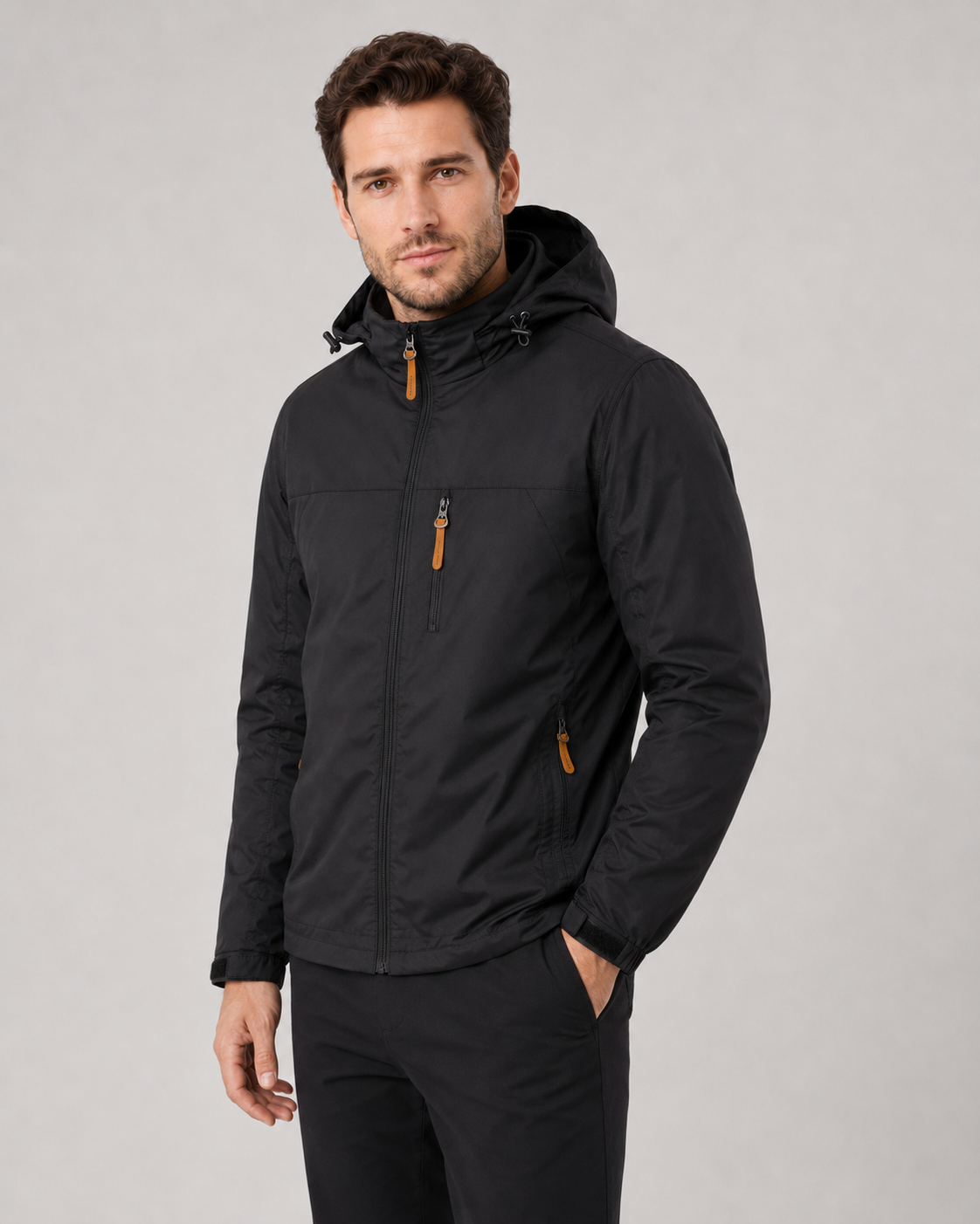 Warrick | Lightweight Hooded Windbreaker