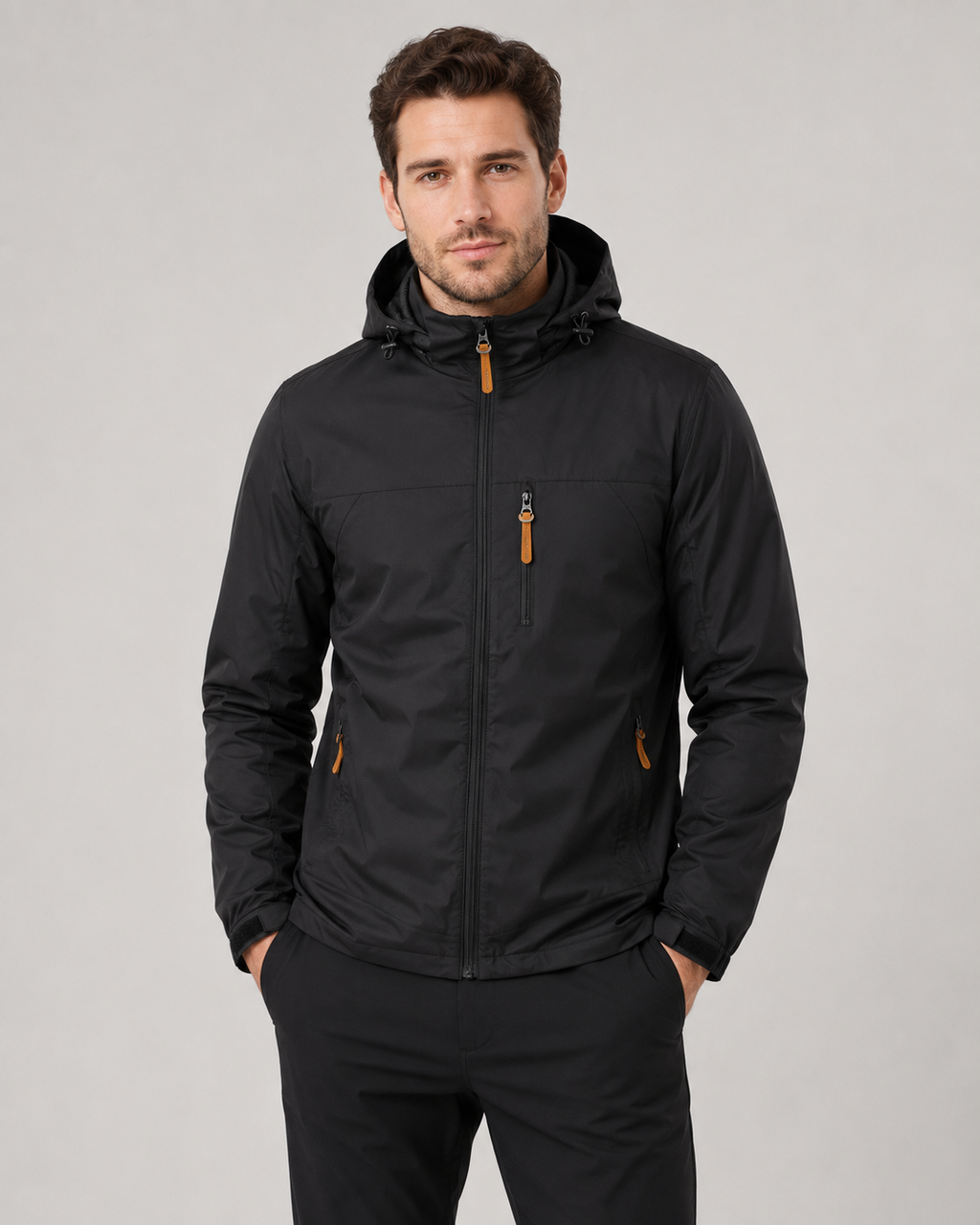 Warrick | Lightweight Hooded Windbreaker