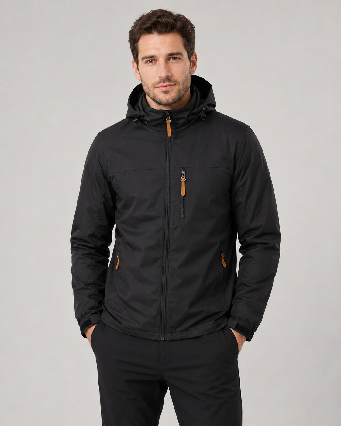 Warrick | Lightweight Hooded Windbreaker