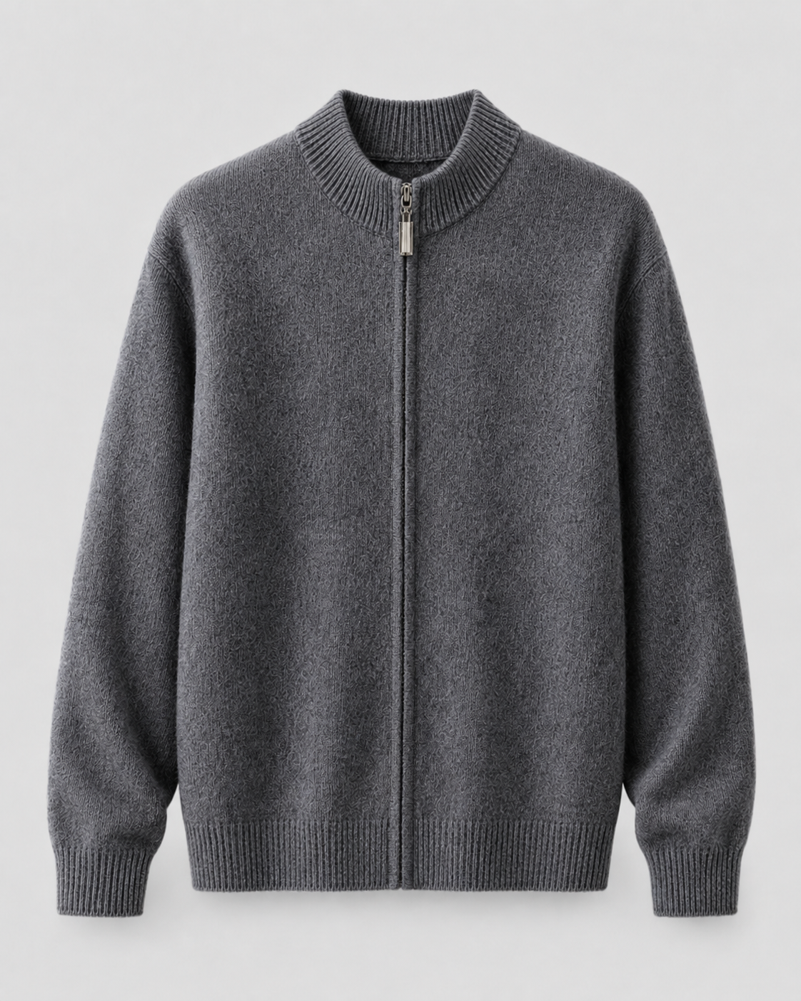 Rainer | Merino Wool Zip-Up Cardigan