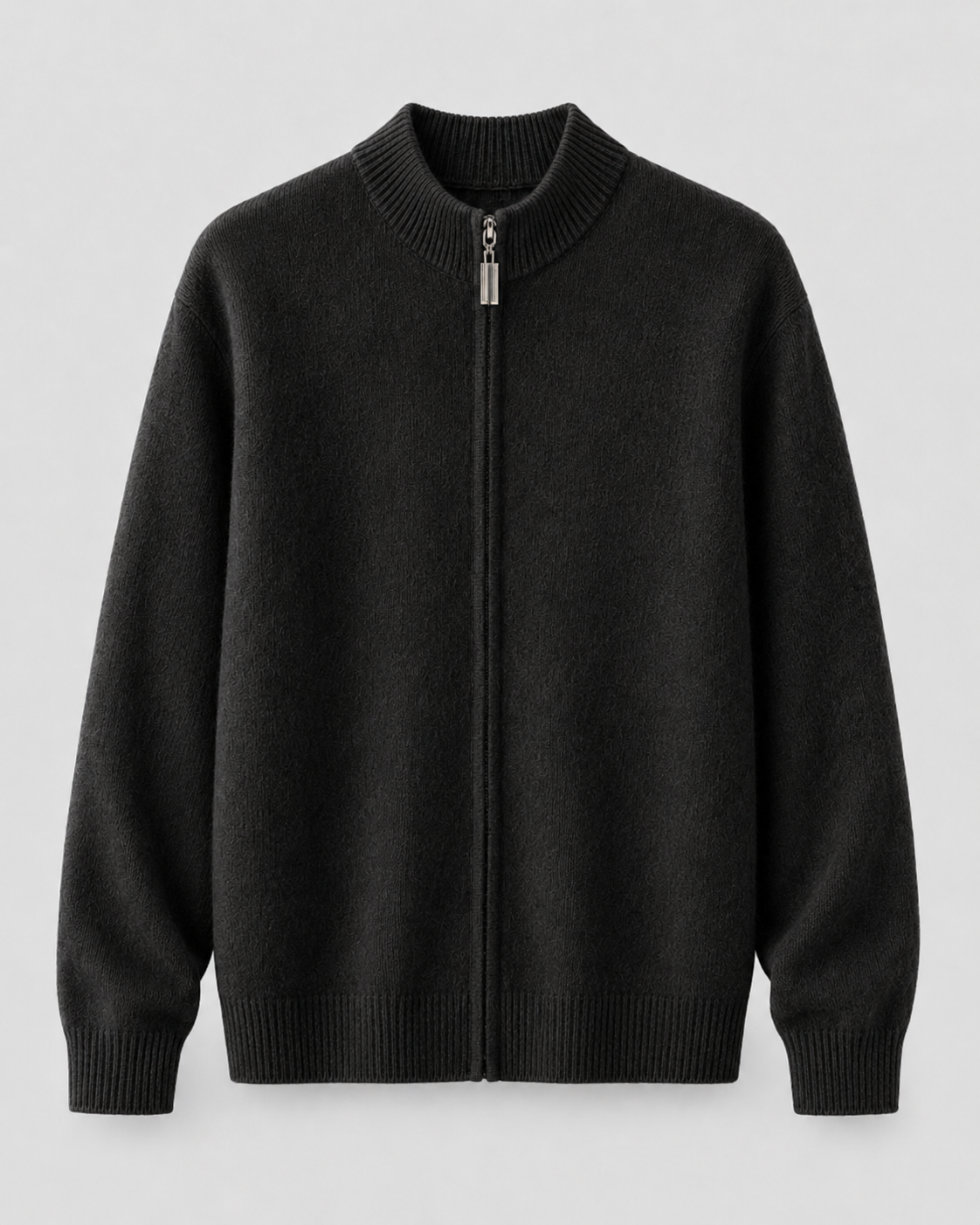 Rainer | Merino Wool Zip-Up Cardigan