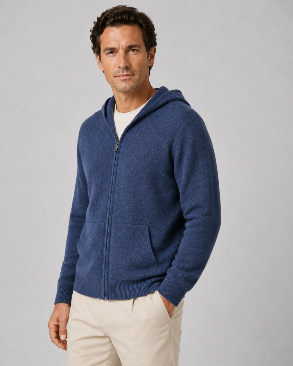 Silvano | Merino Wool Zip-Up Hoodie