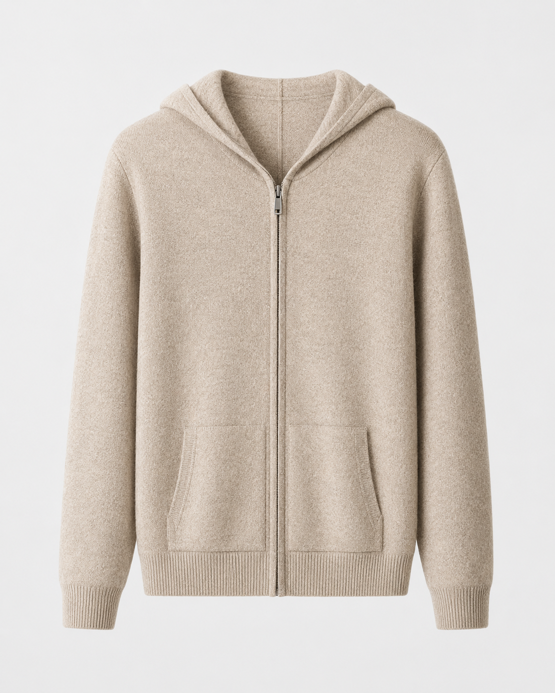 Silvano | Merino Wool Zip-Up Hoodie