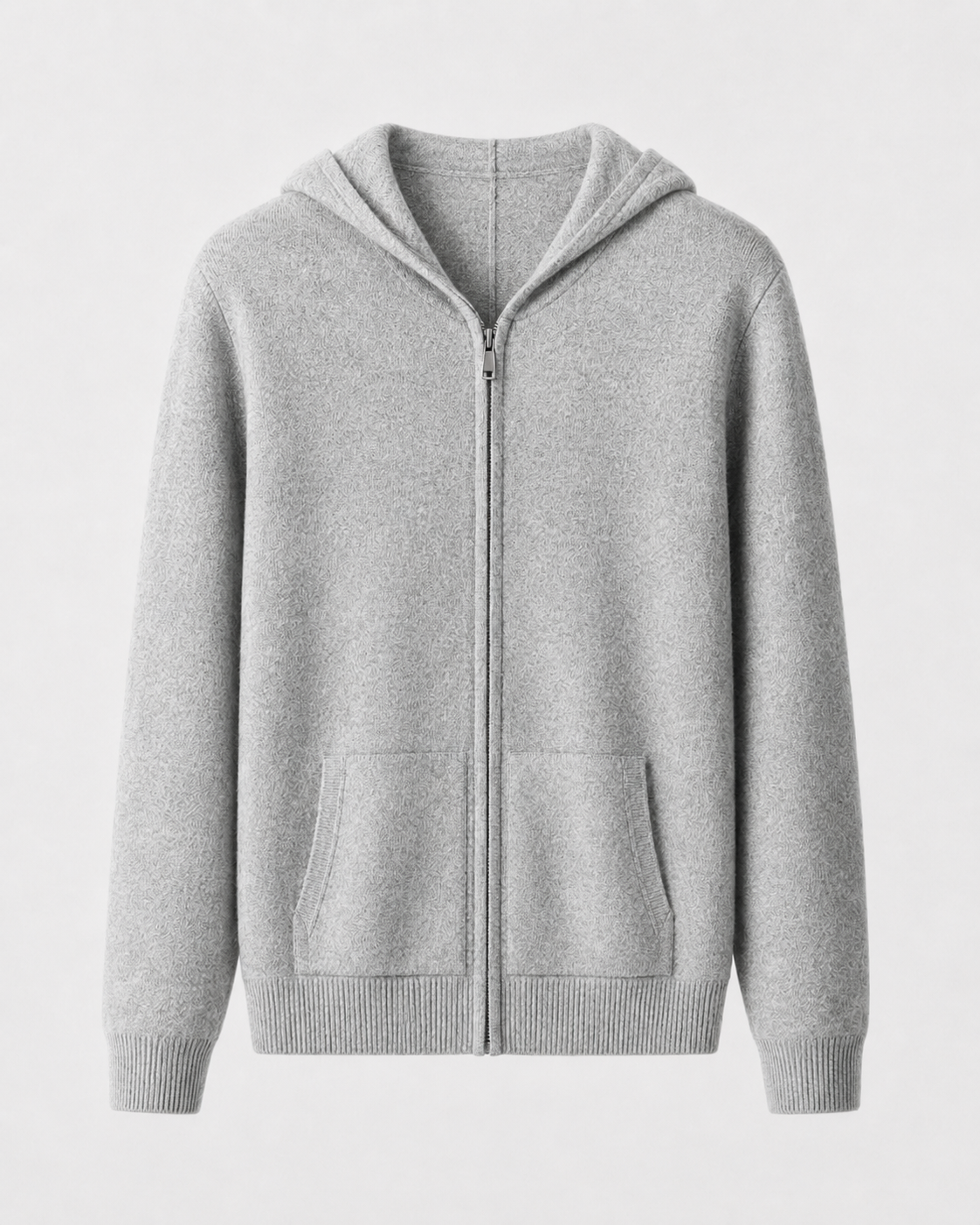 Silvano | Merino Wool Zip-Up Hoodie