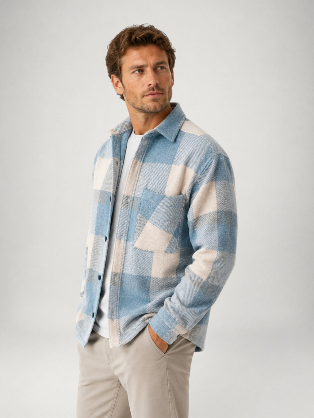 Dorian | Plaid Flannel Overshirt