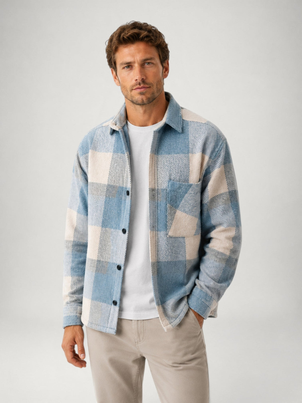 Dorian | Plaid Flannel Overshirt