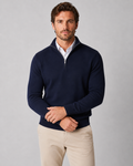 Zaid | Quarter Zip Knit Pullover