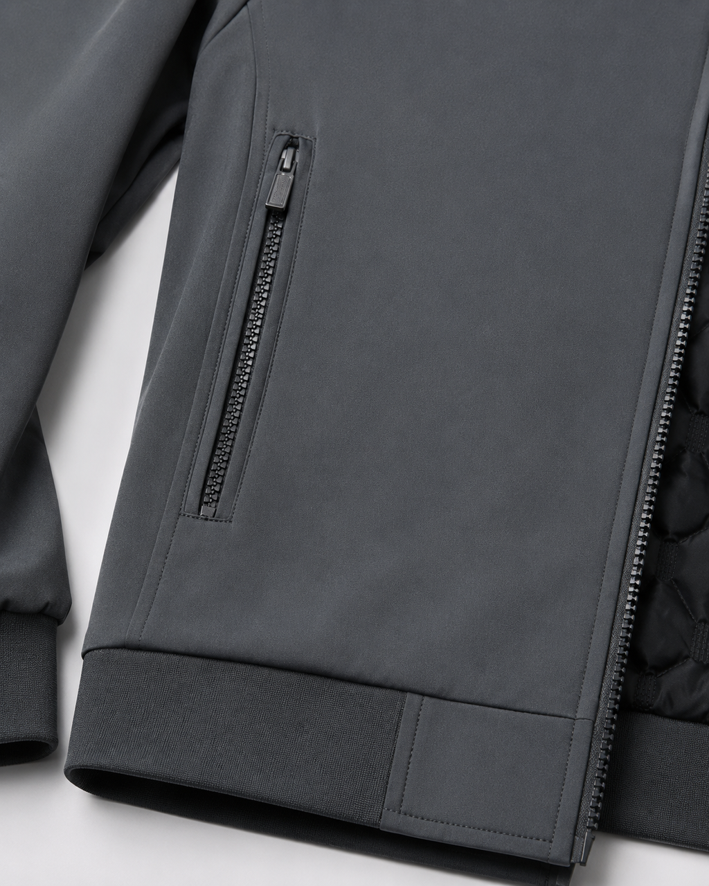 Ives | Quilted Lined Stand Collar Jacket