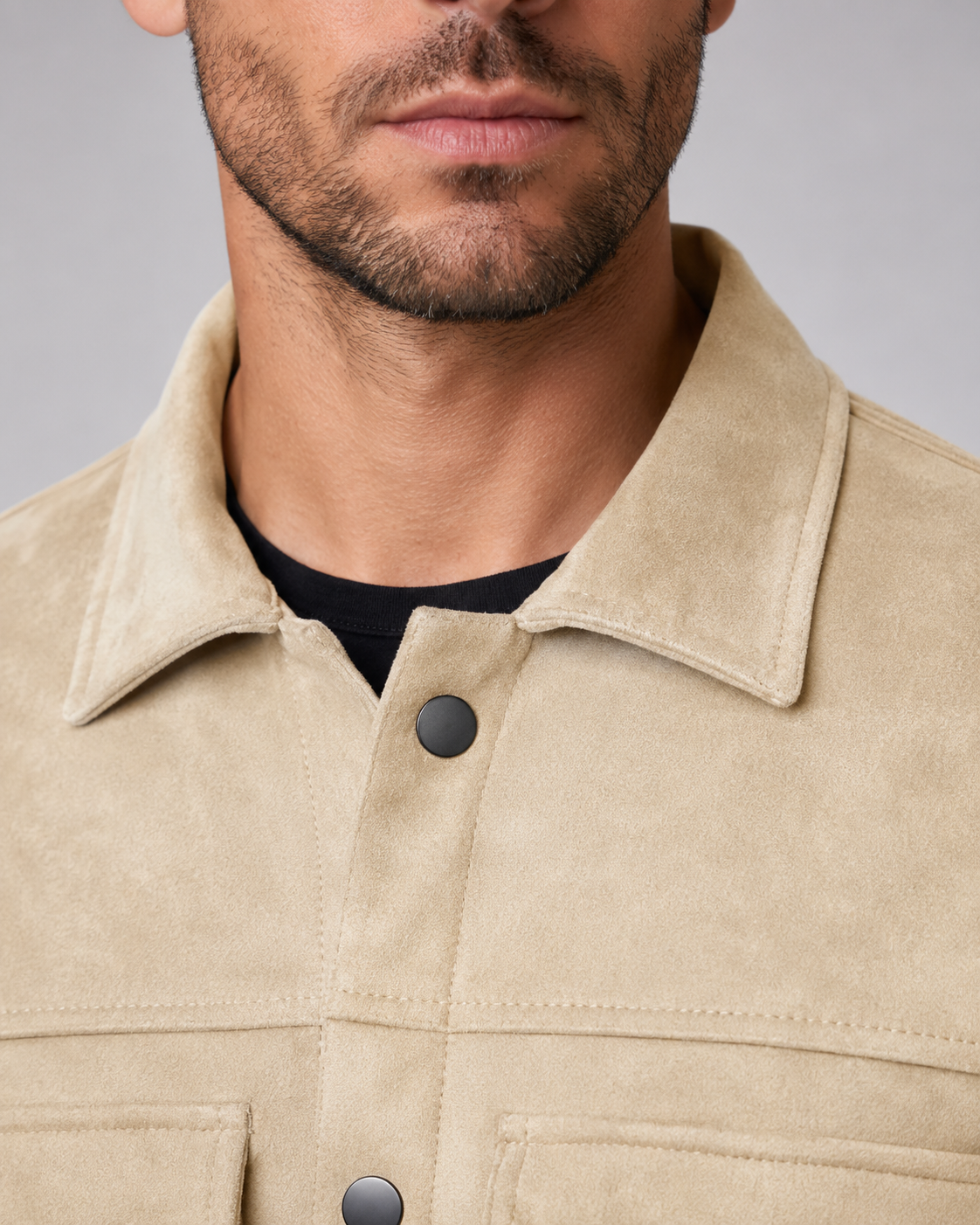Ashford | Suede Overshirt Jacket