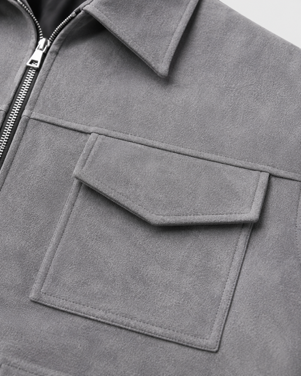 Draven | Suede Utility Jacket