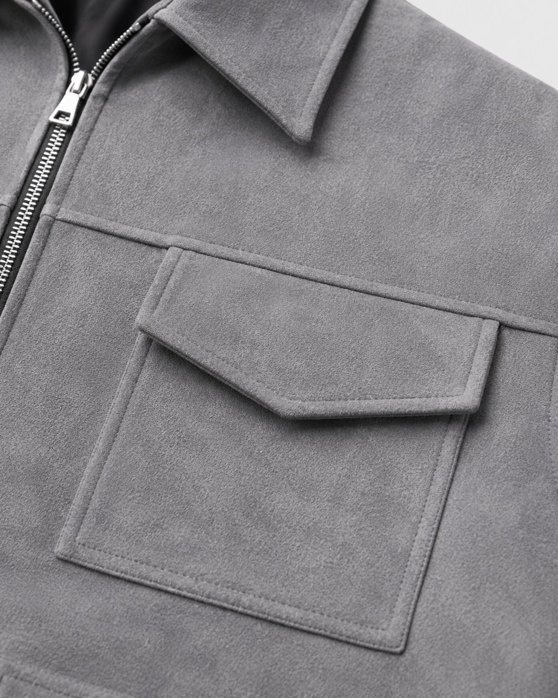 Draven | Suede Utility Jacket
