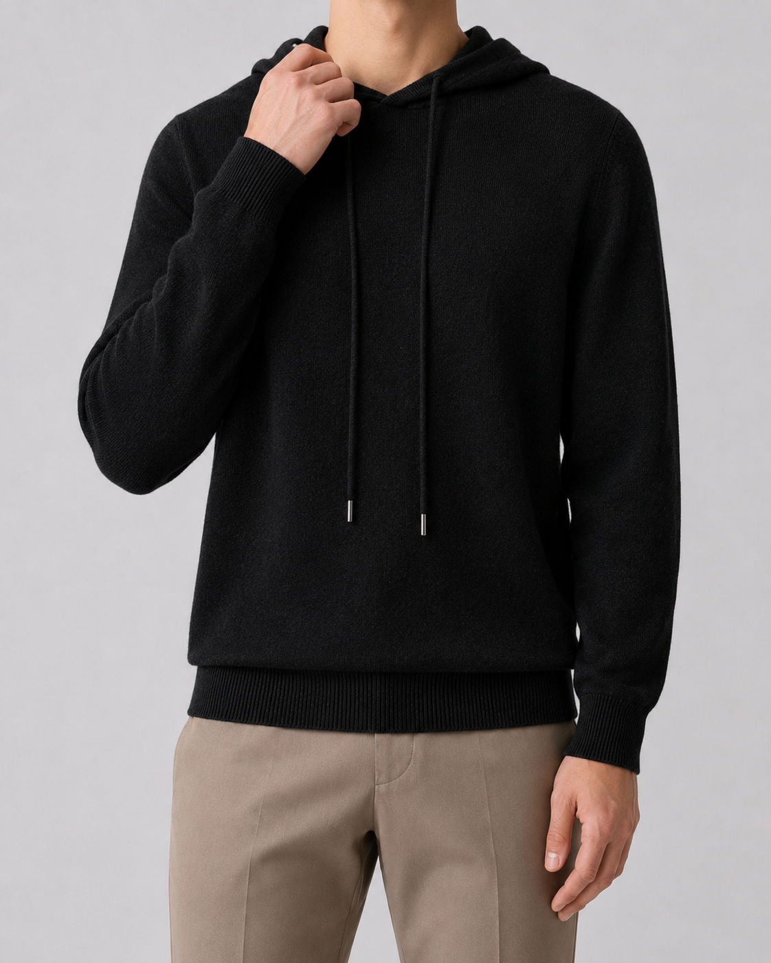 Vance | Wool Hoodie Pullover