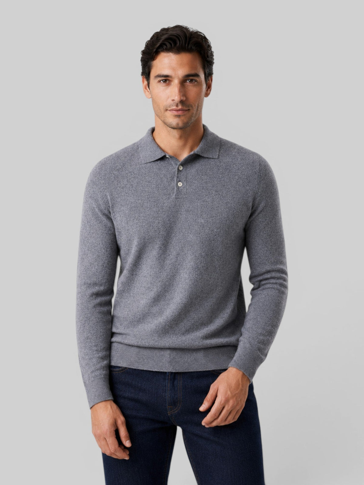 Beckett | Wool Knit Polo Sweater