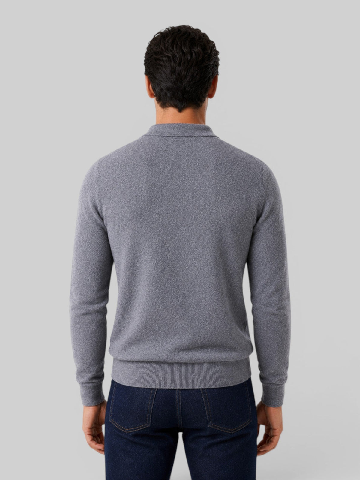 Beckett | Wool Knit Polo Sweater
