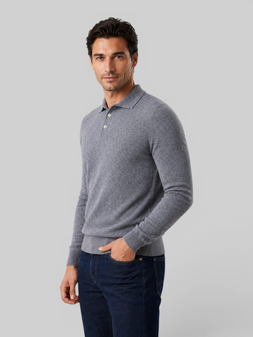 Beckett | Wool Knit Polo Sweater