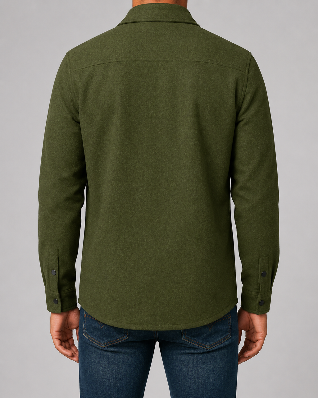 Boswell | Wool Blend Overshirt Jacket