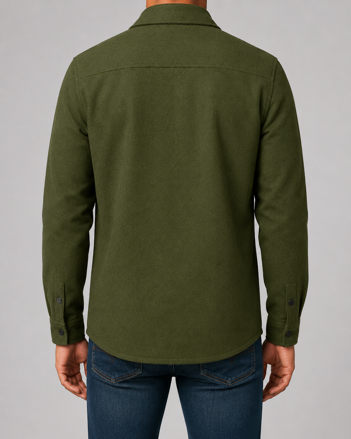 Boswell | Wool Blend Overshirt Jacket