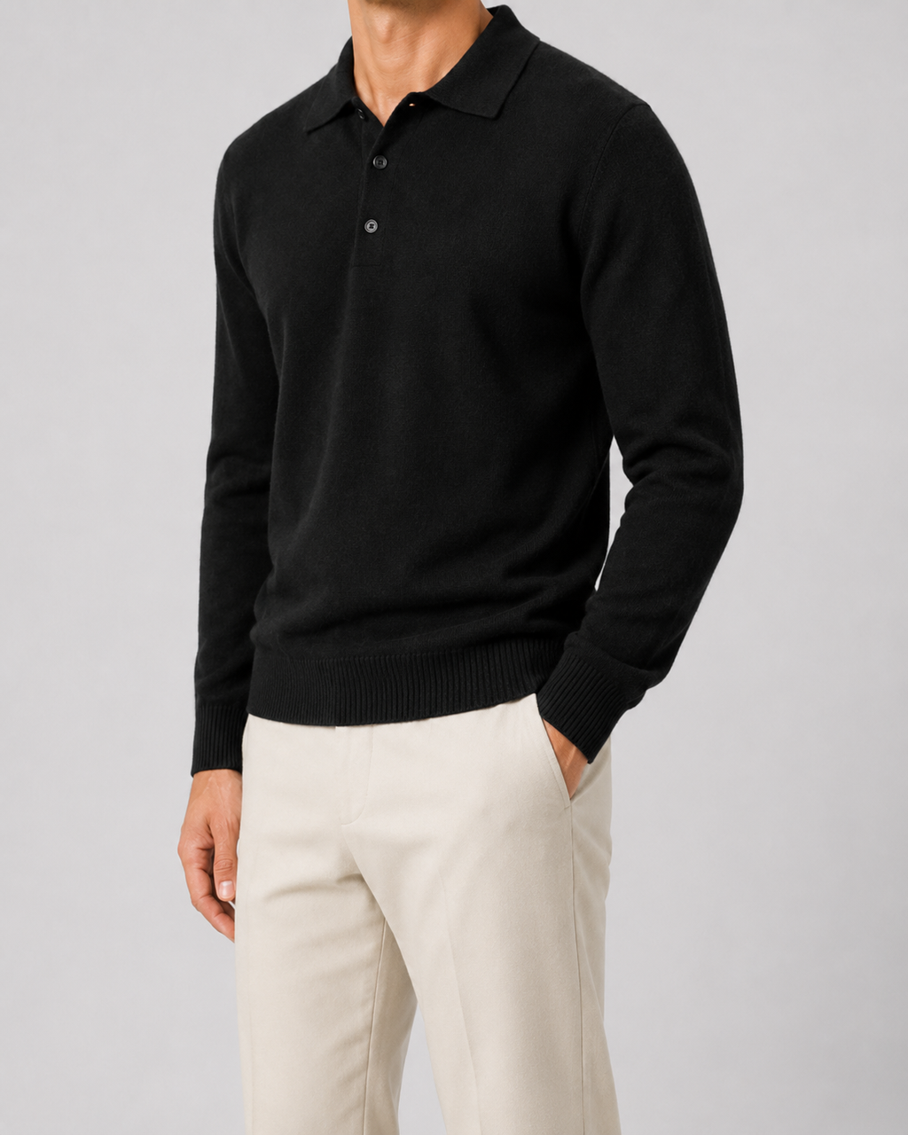 Xerxes | Wool Polo Sweater