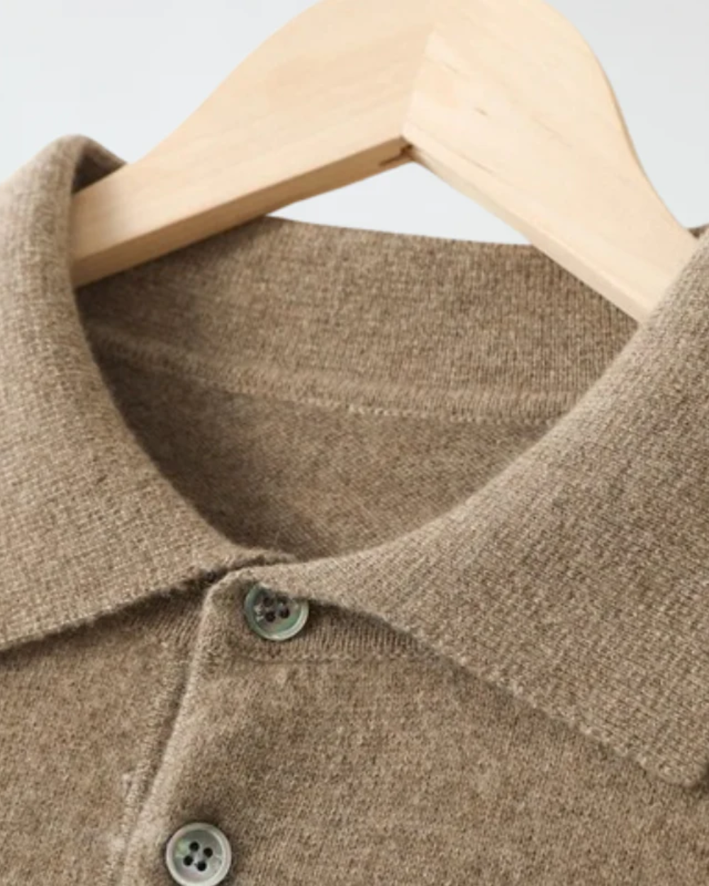 Beckett | Wool Knit Polo Sweater