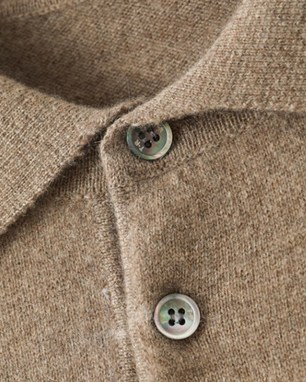 Beckett | Wool Knit Polo Sweater