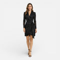Winnie | Sequin Wrap Blazer Mini Dress